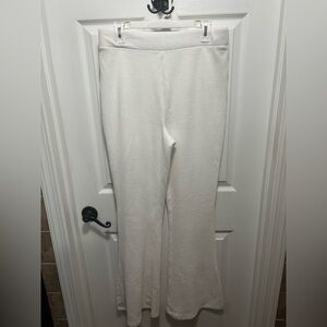 Aeropostale White Flare Joggers
